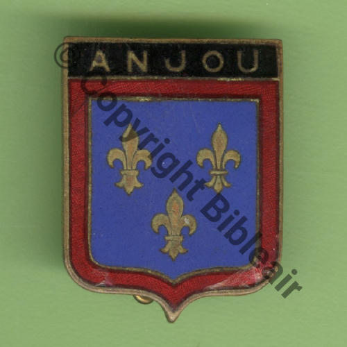 3248.EMGFA 1946.60 GT.II.64 ANJOU  A.AUGIS ST.BARTH LYON 3Li gauche Bol fenetre allonge grave No55 Dos Granuleux  EmailGF 24x31mm Src.Y.GENTY 25Eur(x3)