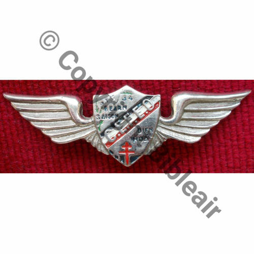 34.1  1946 GT.1.34 BEARN SAIGON BIEN HOA  Fab LOC ARGENT Bol Dos lisse Src.revedempire 807Eur09.19 