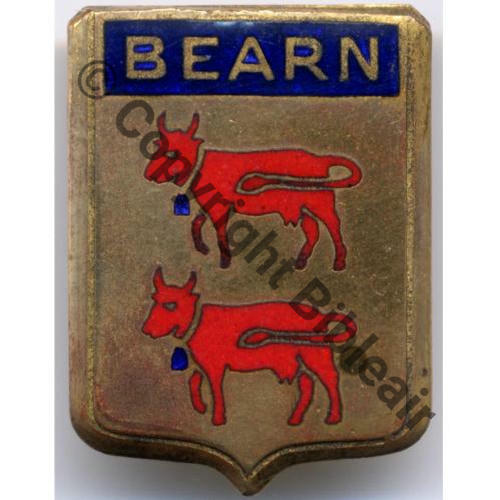 A1067 1946.53 A1067NH GT.1.64 BEARN  DrPNOM Dep CLOCHES BLEUES Bol Guilloche vrac Src.entame 25EurInv 