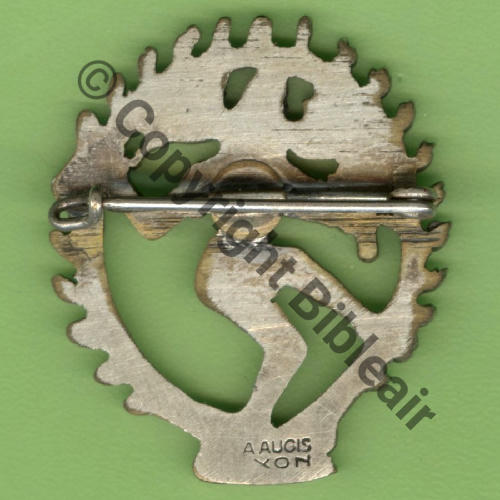 55.1.1  1932.40 1eDRILLE BR.243 GR.1.55 1932-1940 A.AUGIS LYON 2Lignes 2Anneaux Dos lisse irreg Src.Y.GENTY 214Eur(x2) 