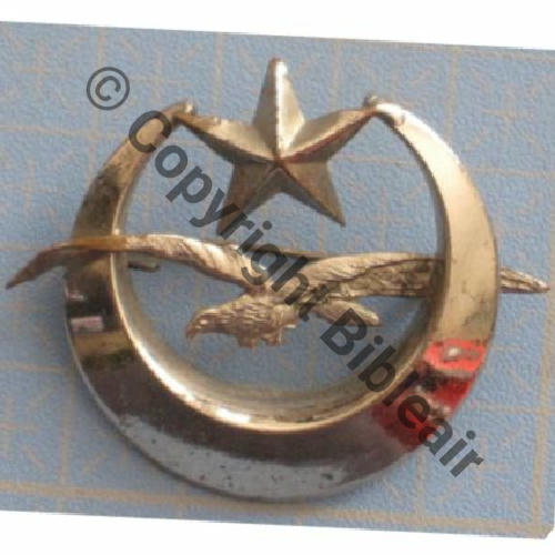 NH 3e ESCADRE SUD MAROC  Etoile basse Charognard haut  SM Epingle Bascule Dos lisse Etoile emboutie Src.64.31 53Eur12.06 
