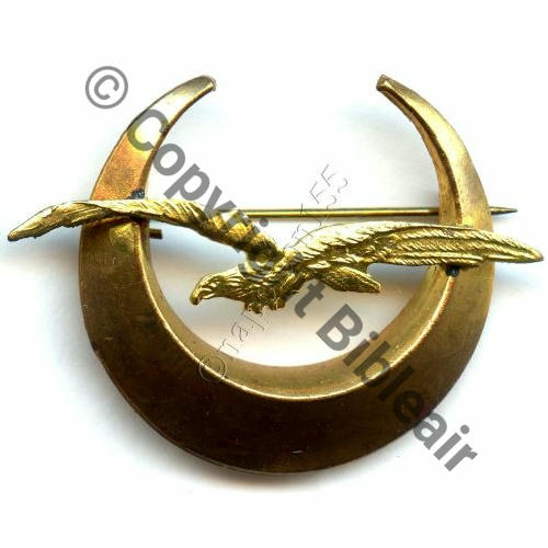 NH 3e ESCADRE SUD MAROC Sans Etoile pour Non PN...  SM Eping bascule Dos lisse Embouti Src.STELLA 24Eur03.16 
