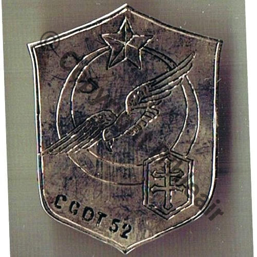 NH CDT 52e ESCADRE... AFN 3eESCAD SUD MAROC SAL.8  Fab Perso COPIE recente Bol fenetre allonge colle araldite Alu decoupe Dos lisse plat et raye Sc.S.GARNIER 