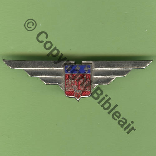 517 GAO.517 TOULOUSE Argente  SM Bol fenetre allonge Dos lisse Eping coupee Email Src.Y.GENTY 148Eur11.06 en bon etat 