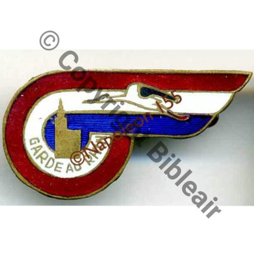 553 GAO.553 GARDE AU RHIN  STRASBOURG  ISLER Eping soudee Dos lisse irreg BLEU TRANSLUCIDE STRIE  Src.STELLA 108Eur(x8)