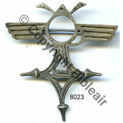 591 GAO.591 OUARGLA Type3  Fab locale Eping bascule horiz Dos lisse  Src.SEGALEN 42Eur09.15