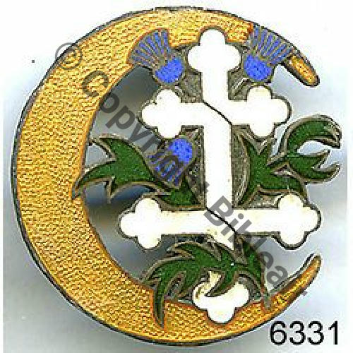 595  1940 A1431NH BR.120 GAO.595 PALMYRE  A.AUGIS ST.BARTH LYON 3Li Bol fenetre granuleux Email Jaune translucide Src.flotilleseg 299EurInv 