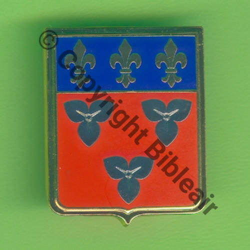 A0989  DRILLE INS ENT  EAA.1.54 EVREUX  DUSEAUX Griffes et butees Dos irreg scintillant Src.Y.GENTY 15Eur(x10) 