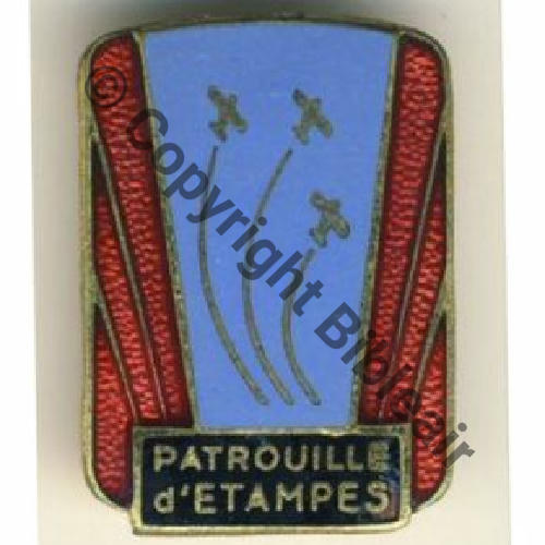 556.EMAA  PATROUILLE ETAMPES  AUGIS SM Bol fenetre allonge grave AUGIS LYON Dos lisse irreg Src.airik1985 165Eur04.13 