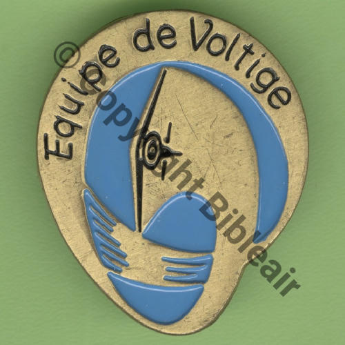 A1024 1993 EQUIPE DE VOLTIGE  AA  SALON   SM Att bijoutier Dos lisse Grave XXeme Src.Y.GENTY 28EurInv 