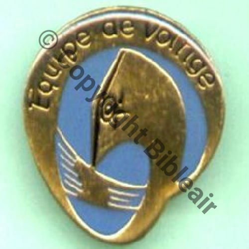A1024 2007- EQUIPE DE VOLTIGE  AA  SALON   BERAUDY Resine translucide Bol Dos grumeleux SNH Sc.BLANCHET 26Eur(x4)