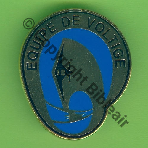A1024 2019  EQUIPE DE VOLTIGE AA SALON  DUSEAUX Griffes et butees Dos dore scintillant Src.Y.GENTY 10Eur(x10) 