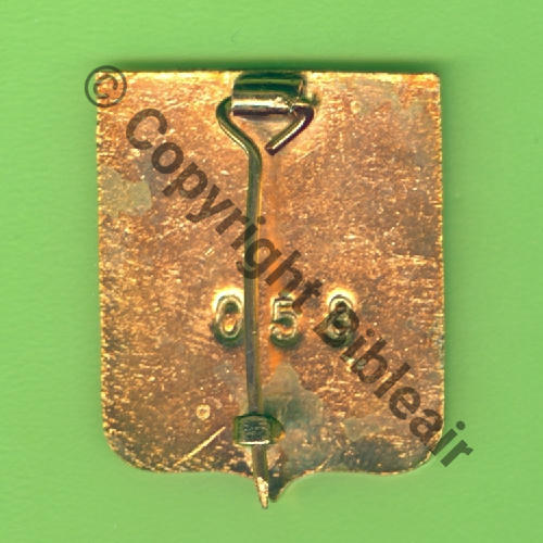 A1083NH 340 SQUADRON GC.2 IDF RETIRAGE EMAIL 80e Anniv Eping bascule GB Dos lisse irreg 200ex No058 Src.Y.GENTY 30Eur03.21 DOS 