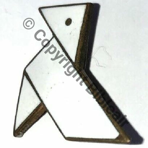CROISIERE NOIRE AFRIQUE Gal VUILLEMIN... 1COCOTE BLANCHE  SM Bol fenetre Dos lisse irreg 20mm Src.paracolo6 21Eur08.22 