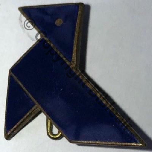 CROISIERE NOIRE AFRIQUE Gal VUILLEMIN... 1COCOTE BLEUE SM Bol fenetre Dos lisse irreg 20mm Src.paracolo6 21Eur08.22 
