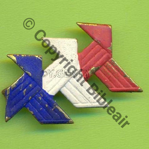 CROISIERE NOIRE AFRIQUE Gal VUILLEMIN... 3COCOTES Tricolore SM Laiton peint 33Eur11.07