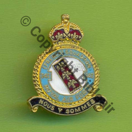 NH  COMMEMO LORRAINE ECHANGE 3.30 LORRAINE  SM 342eme FRENCH SQUADRON Eping bascule Dos lisse 11Eur(x2)