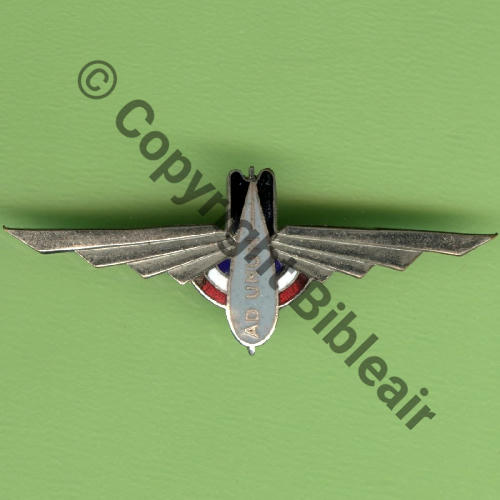 NH  GIRA.591 Grp INSTRUCTION des RESERVES D.AVIATION 1937.39 Escadrille BOMBARDEMENT  SM Bol arretoir double Dos lisse Src.Y.GENTY 200Eur09.20 