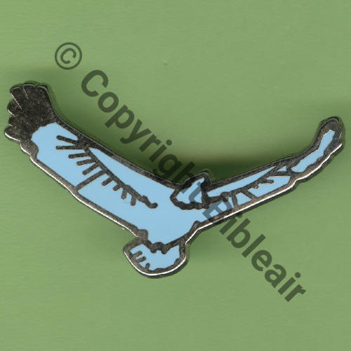 NH SAVV GRENOBLE  BOUSSEMART Attach PINS Dos granuleux lisse Argente Src.Y.GENTY 12Eur(x3) 