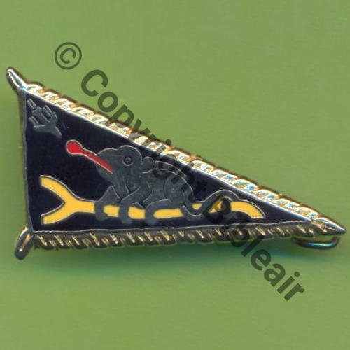 A0876 EDSA 12.950 MONT DE MARSAN Dr Griffes et butees Dos lisse scintillant branche jaune Sans No Gd Modele 42mm Src.Y.GENTY 21Eur06.12 