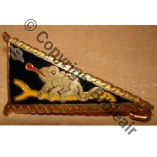 A0876 EDSA 12.950 MONT DE MARSAN Dr Griffes et butees Dos lisse scintillant branche jaune a confirmer No170 Sc.gege40270 16Eur02.07