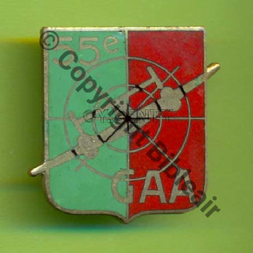 NH  55e GAA 1e.Batterie JEANNOT.SM Email Dos lisse 2Anneaux plats  120Eur04.05
