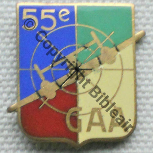 NH  55e GAA Etat Major  JEANNOT BEAUNE Email Dos lisse 2Anneaux plats  Src.montcdo55 128Eur(x3) 