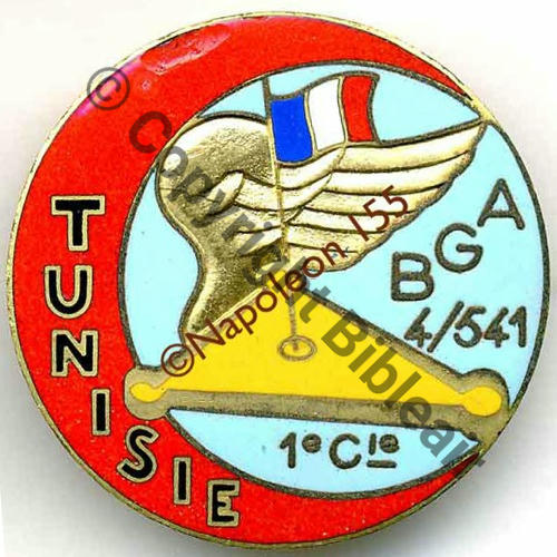 NH 541.4 1er CIE BGA.4.541 TUNISIE COURTIER Bol pastille COURTIER MARSEILLE Dos lisse Sc.STELLA 143Eur(x2) 