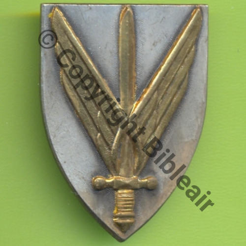 NH FUSILIERS ELITE  .AIR MAROC. au dos en relief  DrP+Bol Guilloche vrac Embouti  31Eur(x4) 