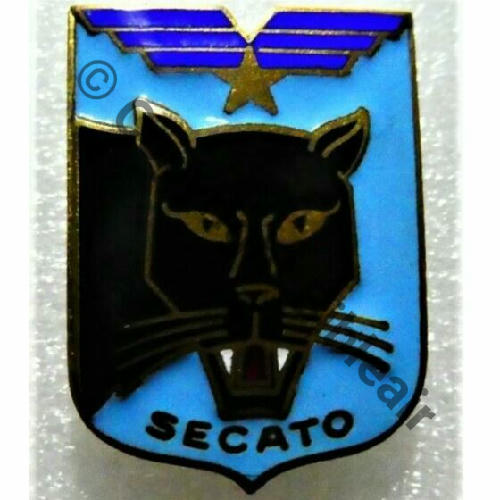 SECATO SECurite AIR des Territoires Occupes (RFA) DORE  A.AUGIS ST.BARTH LYON Bol allonge Dos lisse irreg Src.saharien2003 532Eur12.19 
