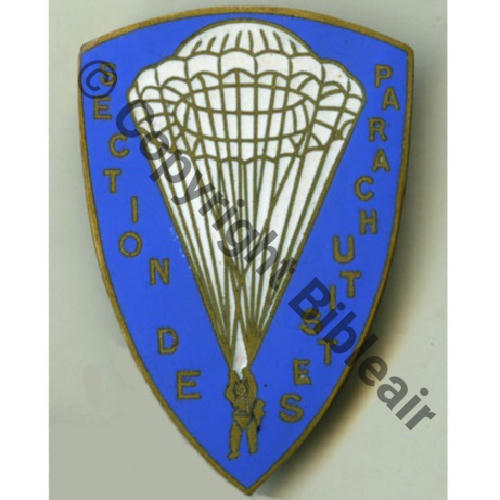 SECTION PARA AVIGNON PUJAULT  SM (MOURGEON) 2Anneaux Dos lisse irreg TOUTES SUSPENTES Src.grandspins13 151Eur10.15