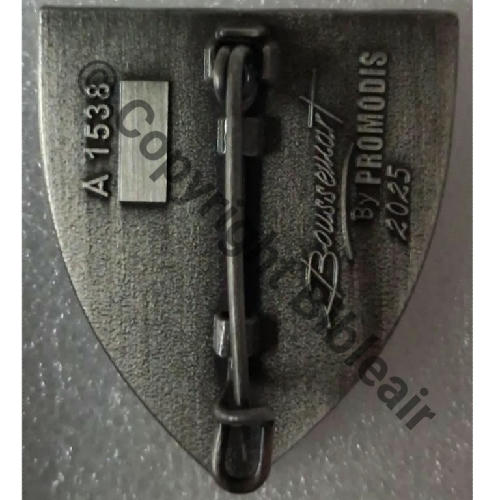 A1538 ESCADRE FORCES COMMANDO AIR 00.566  BOUSSEMART PROMODIS 2025 Griffes et butees Dos irreg scintillant Src.pelmas 152Eur(x2) 