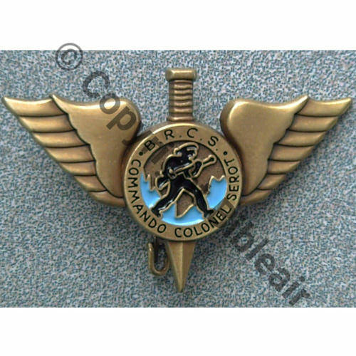 BRCS Commando colonel SEROT  SM Griffes et butees Dos lisse irreg No38 RETIRAGE 2018 Src.f6bozzo 28Eur(x11) 