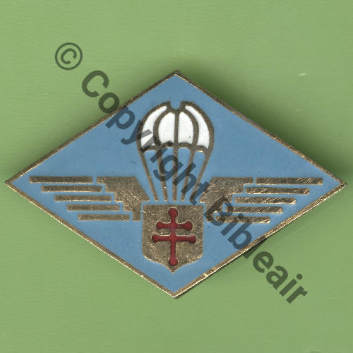 CCP  1e CIE CHASSEURS PARA (TERRE)  1941 ex 1eCIE INFANTERIE AIR Mdle LE CAIRE REFRAPPE   SM Bol fenetre Dos lisse Src.Y.GENTY 15Eur03.21 