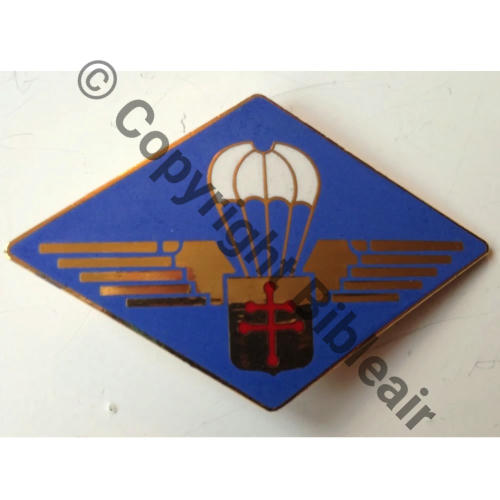 CCP  1ere CIE CHASSEURS PARA FFL 1er Modele  RETIRAGE DESTREE Bol prison Dos irreg scintillant No077 Src.spet10 30EurInv