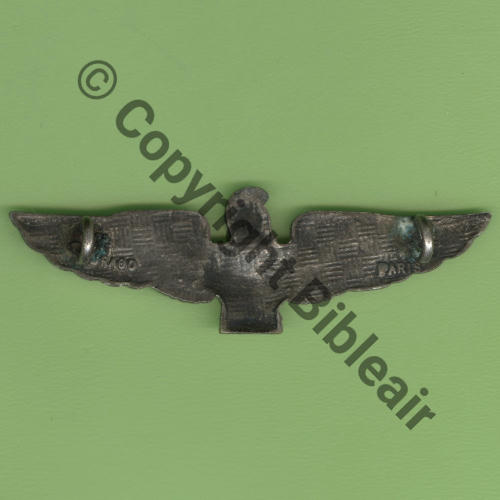 A0969 CDT GENIE AIR VILLACOUBLAY  DrP 2Anneaux Guilloche Embouti SNH Src.Y.GENTY 