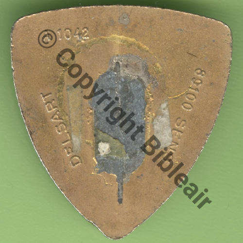 A1042 CRI.13.351 METZ  De Bol allonge Dos lisse Src.Y.GENTY 