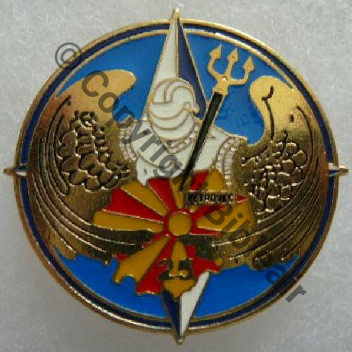 NH  MACEDOINE BSVIA PETROVECH DET GENIE AIR 25e  Fab LOC 2Attach PINS Dos lisse  SM 2Attach PINS Dos lisse irreg No91 Src.B.RIGODANZO 