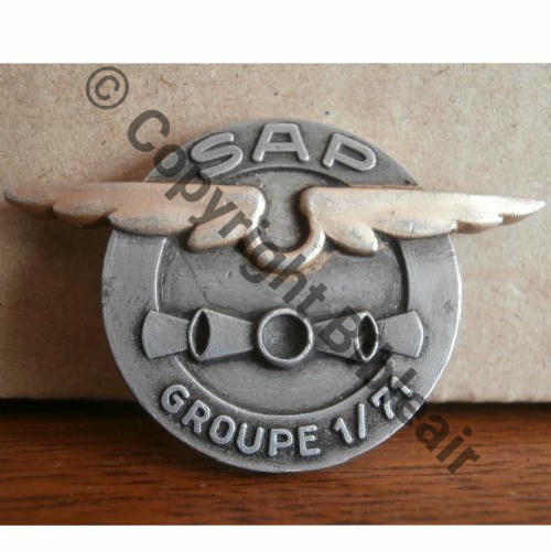 AA NH SECTION ALERTE et PROTECTION GR1.71 VICHY42 A.AUGIS LYON ST.BARTH  2Li 2Griffes Alu NON PEINT Dos dore Grenu Src.4hrit95 26Eur11.15