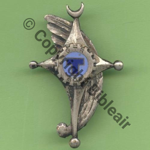 A0683 GTR.805 MOUZAIAK T Bleu  DrP+Bol Dos lisse irreg Src.Y.GENTY 160Eur(x4)