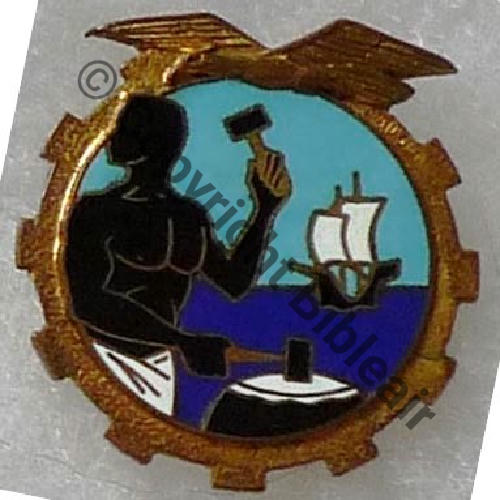 A0874 ATELIER MAGASIN OUTRE MER 1.671 POINTE NOIRE  A.AUGIS RECTO A.AUGIS ST.BARTH LYON 3Li Bol fenetre allonge Dos lisse irreg No69 Src.Th.LECLERE 145Eur(x4) 