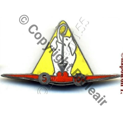Cie COMBUSTIBLE LIQUIDE 5.104  SM 2Anneaux Dos lisse irreg Sc.STELLA 121Eur05.07