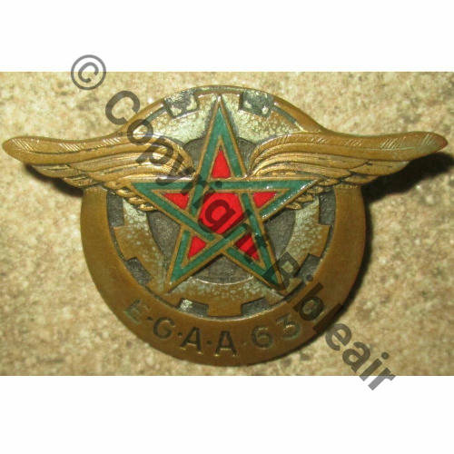 A0635  EGAA.632  CASABLANCA  DrP+Past Guilloche  BRONZE Src....  