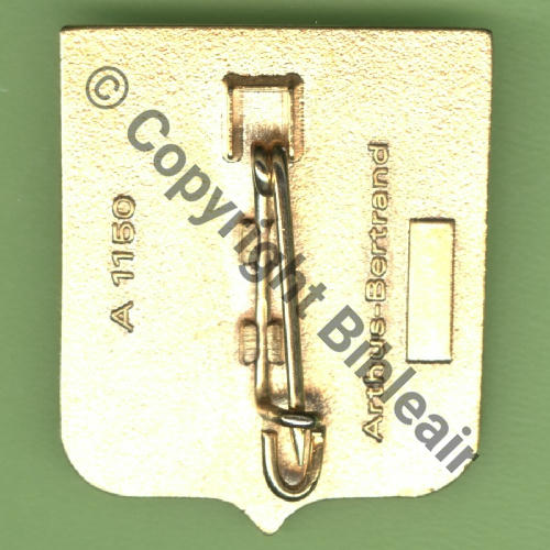 A1150 ESTA.15.008 PILAT CAZAUX  AB Griffes et butees Dos scintillant Src.Y.GENTY 10Eur02.16 