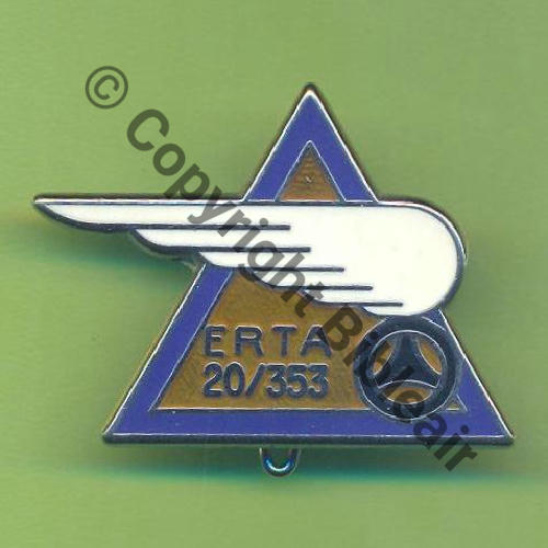A0721 ERTA.20.353 BORDEAUX  FRAISSE Griffes et butees Dos lisse Src.Y.GENTY 10Eur11.14 