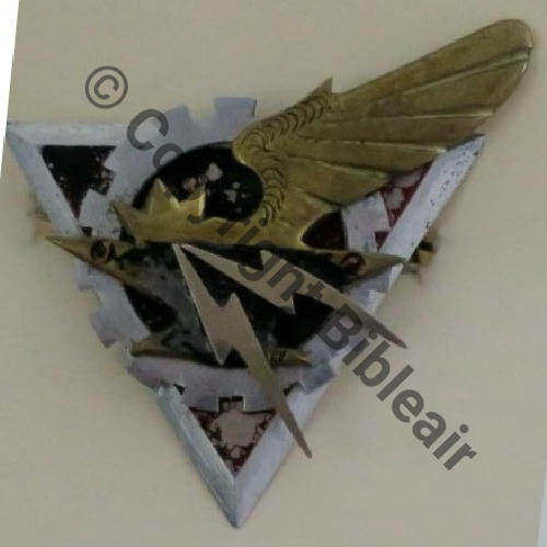 NH  CTA.161 61e FRENCH AIR GROUP  Fab LOC ALLEMAGNE FOND BLEU NOIR Src.Y.GENTY Collect JM 