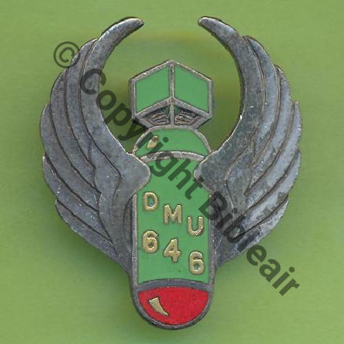 A0621 DEPOT MUNITIONS 646  ROCAMADOUR  DrP+DBol Guilloche Src.Y.GENTY 26Eur(x5)