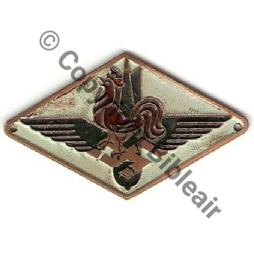 CIE MUNITIONS AIR 3.102 DIJON 1939  SM a coudre Dos lisse Sc.franck31