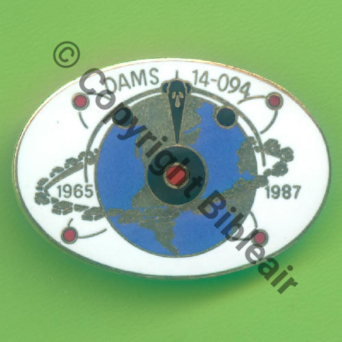 DAMS 94eEB Dissolution  INSIGNIA Tambour Dos lisse scintillant Src.Y.GENTY 24Eur(x9  