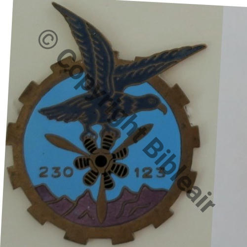 NH SECTION SPECIALISEE du PARC AVIATION  230.123  DUSEAUX SM Bol fenetre pastille DUSEAUX  Dos lisse irreg Src.Y.GENTY Collect JM 